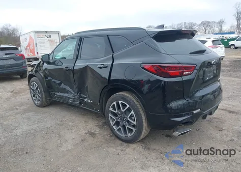 2025 Chevrolet Blazer Awd Rs from USA, damaged, VIN 3GNKBKRS1SS131377